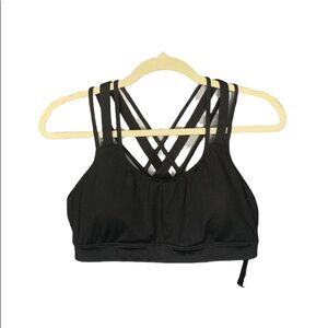 VICTORIA’s SECRET SPORT black‎ sports bra size Large